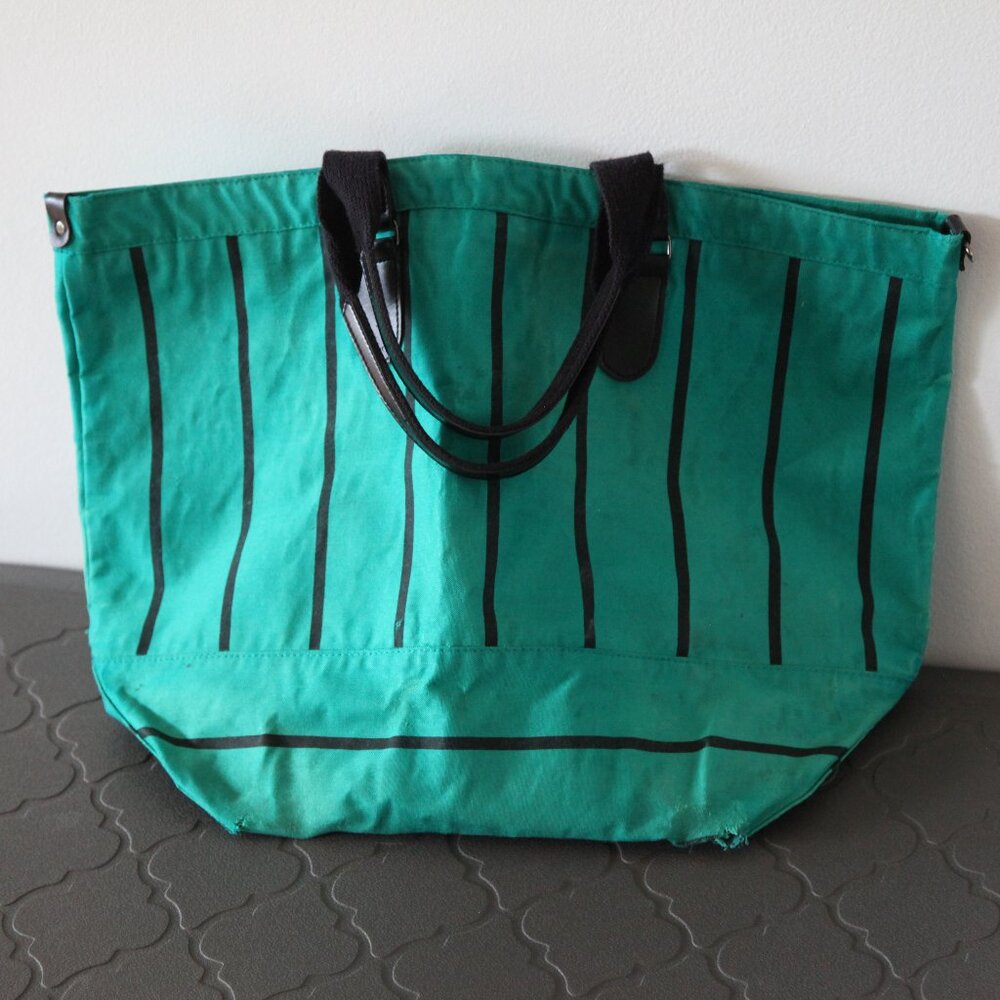 Vintage LaTique Canvas Tote.